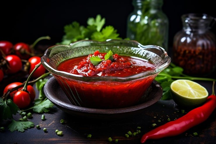 homemade-spicy-red-sauce-tacos-traditional-mexican-sauce-glass-bowl_762785-246687